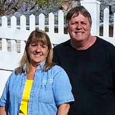 Bob and Becki From Fenceworks
